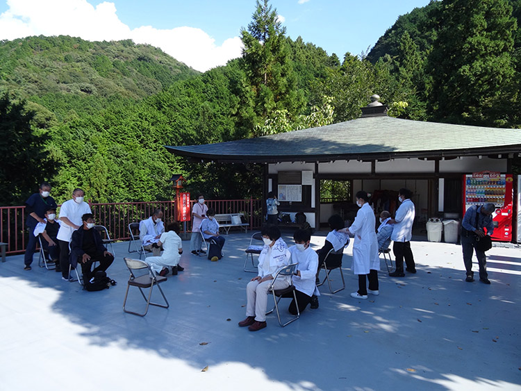 令和5年度　壷阪寺施術ご奉仕