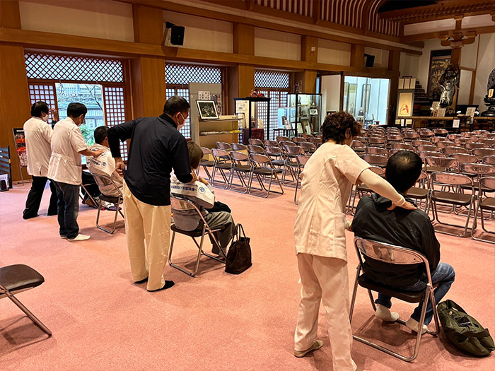 令和7年度　壷阪寺施術ご奉仕